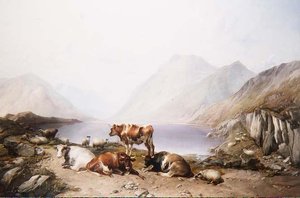 Une Pause sur la Route, Loch Etive - Thomas Sidney Cooper