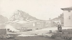 Ville et lac de Lugano - Thomas Smith of Derby