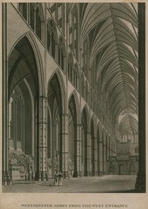 Abbaye de Westminster, Londres, depuis l
