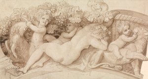 Conception de relief pour un salière en argent - Thomas Stothard