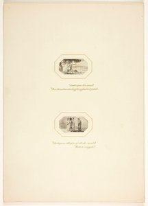 Étude pour une planche de La Tâche - Thomas Stothard