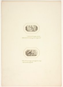 Étude pour une planche de The Task - Thomas Stothard
