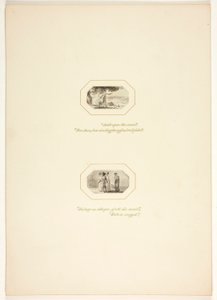 Étude pour une planche de La Tâche - Thomas Stothard