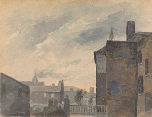 Scène de ville avec bâtiments