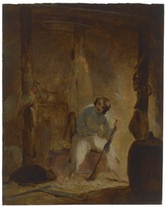 Dans sa grotte, vers 1856 - Thomas Sully
