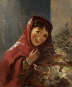 Dame portant des branches de houx - Thomas Sully