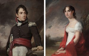 Portraits de Jean Terford David et Mary Sicard David