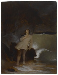 Le naufrage de Robinson Crusoé, vers 1856