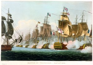 Bataille de Trafalgar, 21 octobre 1805, 1816 - Thomas Sutherland