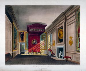 Vue intérieure du palais St James, Westminster, Londres, 1816 - Thomas Sutherland
