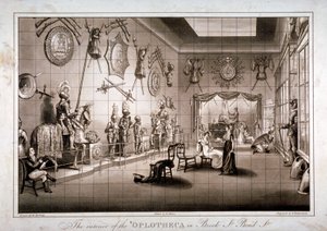 La Hoplotheca, Brook Street, Westminster, Londres, vers 1810