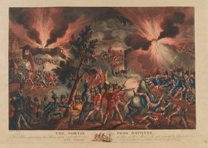 La sortie de Bayonne, 1814 - Thomas Sutherland
