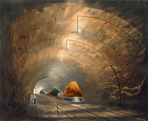 Le Tunnel, chemin de fer de Liverpool et Manchester