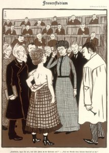 Études féminines - Thomas Theodor Heine