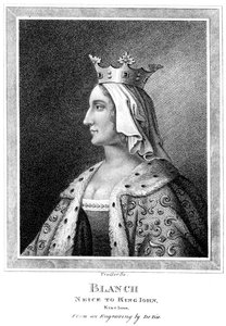 Blanche de Castille 1188-1252, nièce du roi Jean - Thomas Trotter