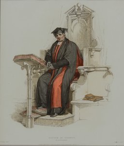 Docteur en théologie, gravé par J. Agar, publié dans 