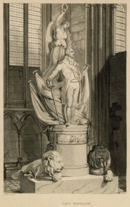 Mémorial au capitaine Montague, Abbaye de Westminster, Londres - Thomas Uwins
