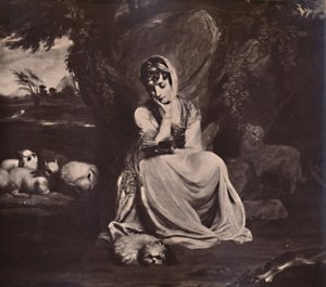 Frances Anne Crewe, Lady Crewe, en Sainte Geneviève, vers 1773 - Thomas Watson