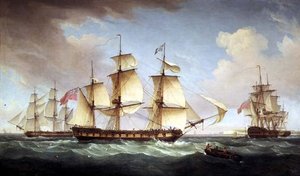 Paysage marin - Thomas Whitcombe