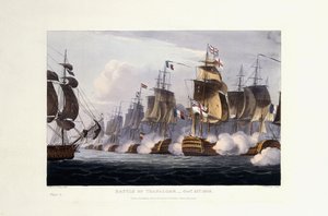 La bataille de Trafalgar, 21 octobre 1805, 1816 - Thomas Whitcombe