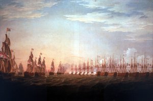 La Bataille du Nil - Thomas Whitcombe