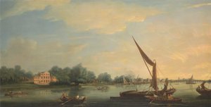 La Tamise à Chelsea - Thomas Whitcombe