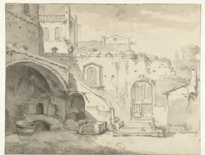 Cour intérieure romaine