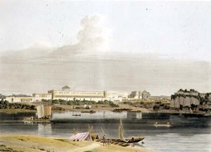 Palais de Nawaub Suja Dowla à Lucnow, planche XVI de la Partie 4 de 