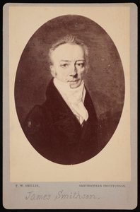 Portrait de James Smithson 1765-1829, 1816 photographié dans les années 1870 - Thomas William Smillie