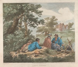 Gitans fatigués - Thomas Williamson