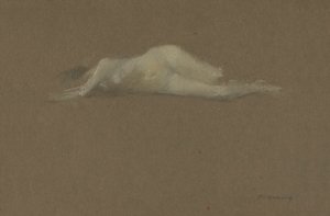 Femme nue sur le côté