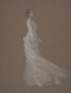 La robe rose - Thomas Wilmer Dewing