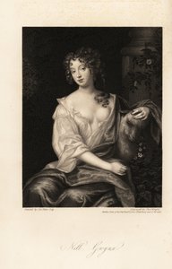 Nell Gwyn, actrice de la Restauration, amante du comte de Rochester, maîtresse de longue date du roi Charles II d