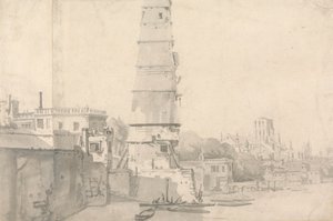 Vue de la Waterhouse et de l