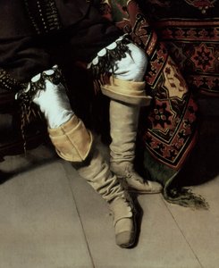 Constantijn Huygens 1596-1687 et son clerc, 1627 (détail)