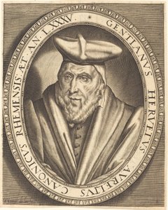 Gentien Hervet, chanoine de Reims - Thomas de Leu