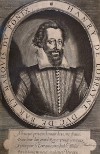 Henri II, duc de Lorraine, fin du 16e ou début du 17e siècle 1894 - Thomas de Leu