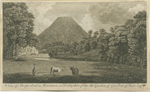 Dovedale - Thorpe Cloud (gravure) - Thomas of Derby (after) Smith