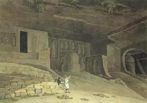 Partie des grottes de Kanaree, Salsette, planche 62 de 