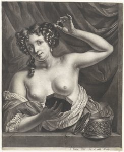 Femme à une fenêtre - Thomas van der Wilt