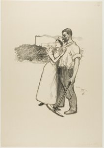 Le dernier refuge de la liberté - Théophile Alexandre Pierre Steinlen
