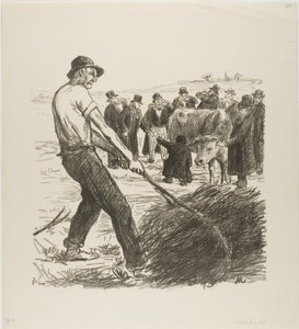 Vache à lait - Théophile Alexandre Pierre Steinlen