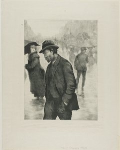 Jour de pluie, Paris
