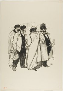 Elle a mal tourné ! - Théophile Alexandre Pierre Steinlen