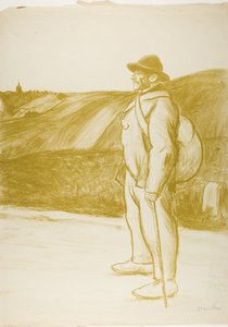 Le clochard - Théophile Alexandre Pierre Steinlen