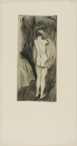 Femme debout