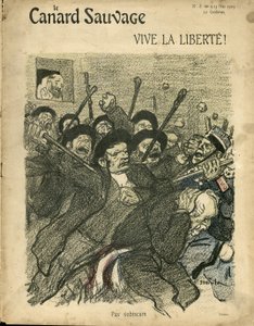 Illustration de Steinlen (1859-1923) pour la couverture de The Wild Duck - Théophile Alexandre Steinlen