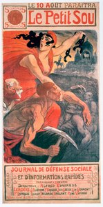 Le Petit Sou, magazine socialiste par Théophile Steinlen, 1900