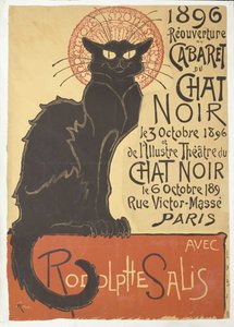 Réouverture du Cabaret du Chat Noir - Théophile Alexandre Steinlen