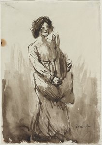 Le Porteur de Pain, fin du 19e siècle ou début du 20e siècle - Théophile Alexandre Steinlen